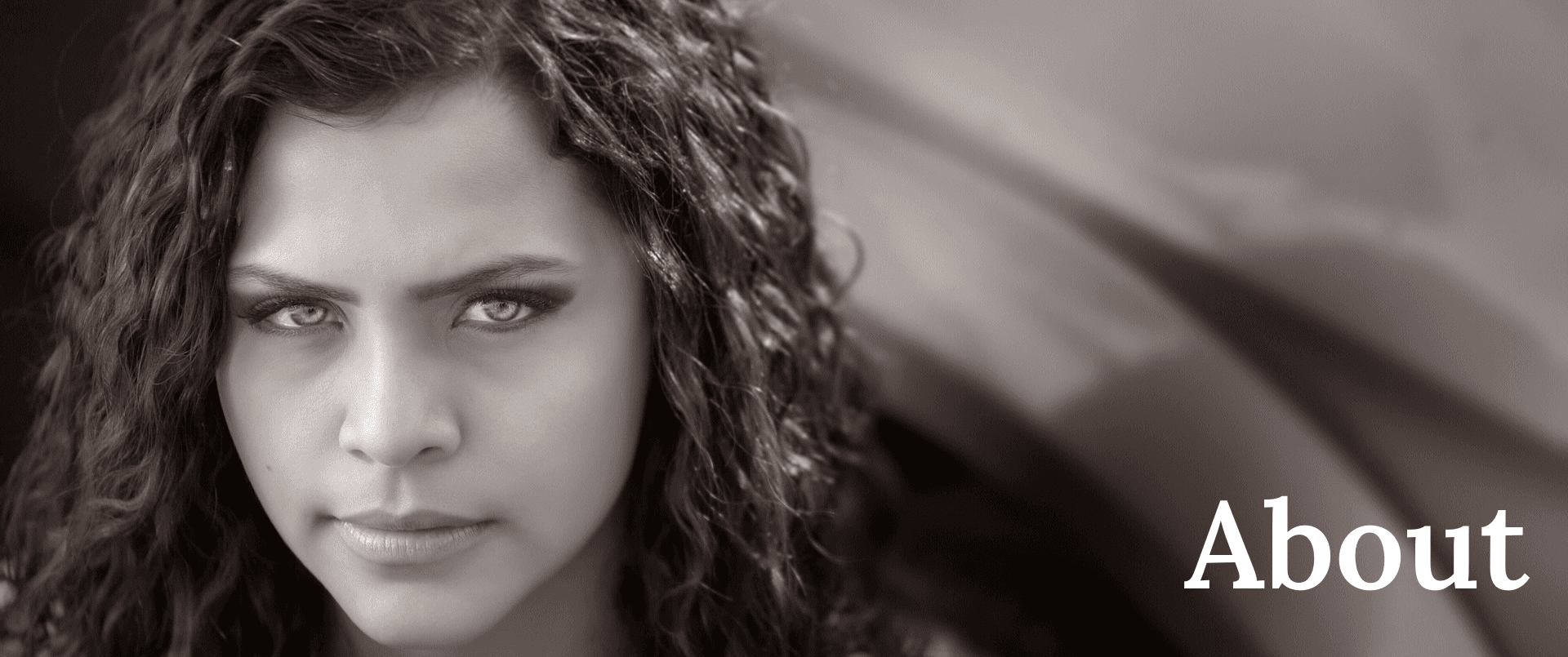 headshot of actress for about page